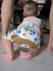 This is my crawling style..